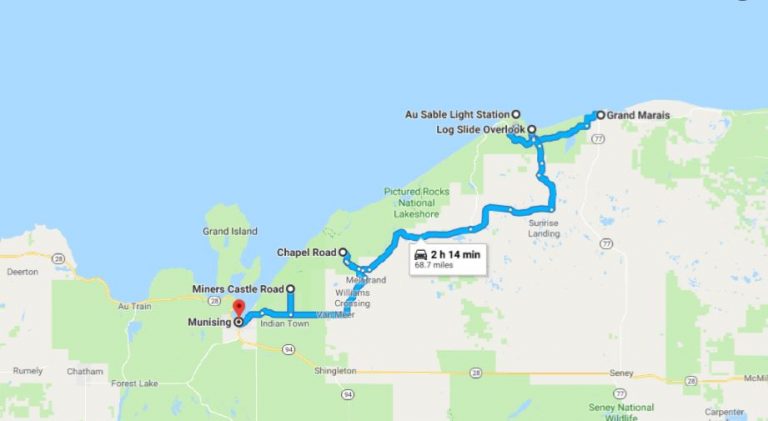 Driving Tour: Pictured Rocks National Lakeshore - MARVAC