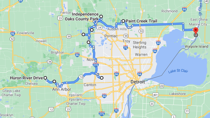 Map Of Southeast Michigan Southeast Region Map - Marvac