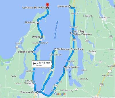 Travel Around Grand Traverse Bay in Northwest Michigan - MARVAC